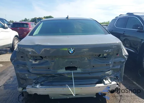 2020 BMW 740I xDrive from USA, damaged, VIN WBA7T4C04LGF97187